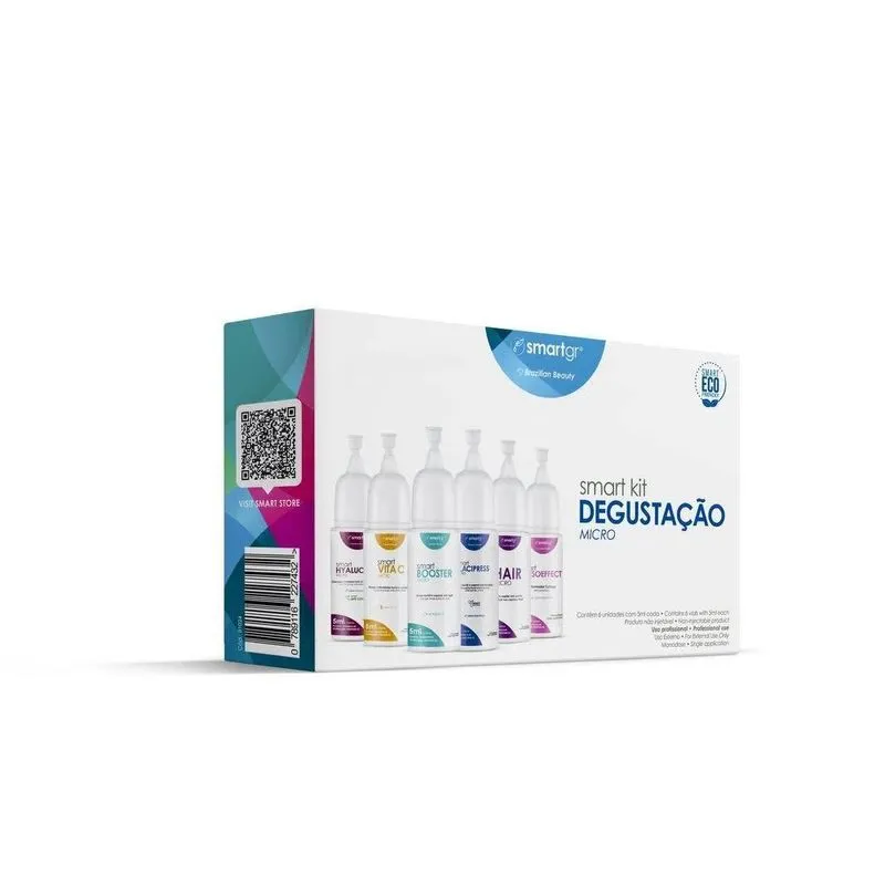 Kit Degustação 6 Fluidos Em Monodose Smart Gr