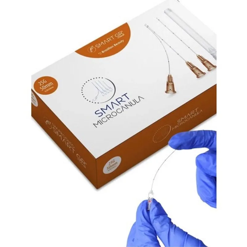 Smart Micro Cânula 25G - 50mm Cx10 Smart Gr