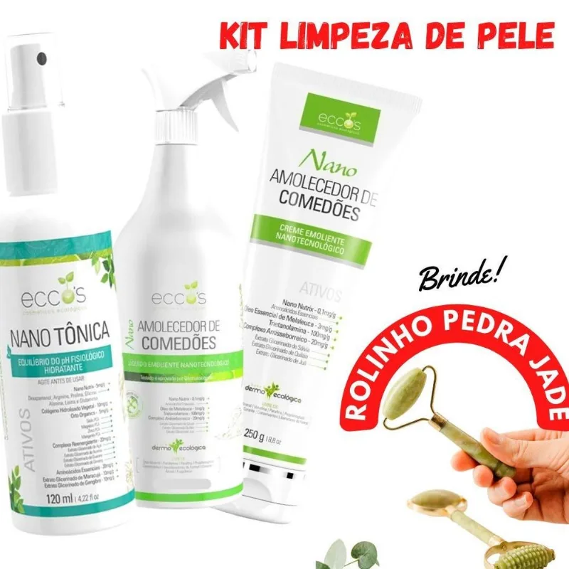 Kit De Limpeza De Pele Para Cravos E Espinhas Eccos