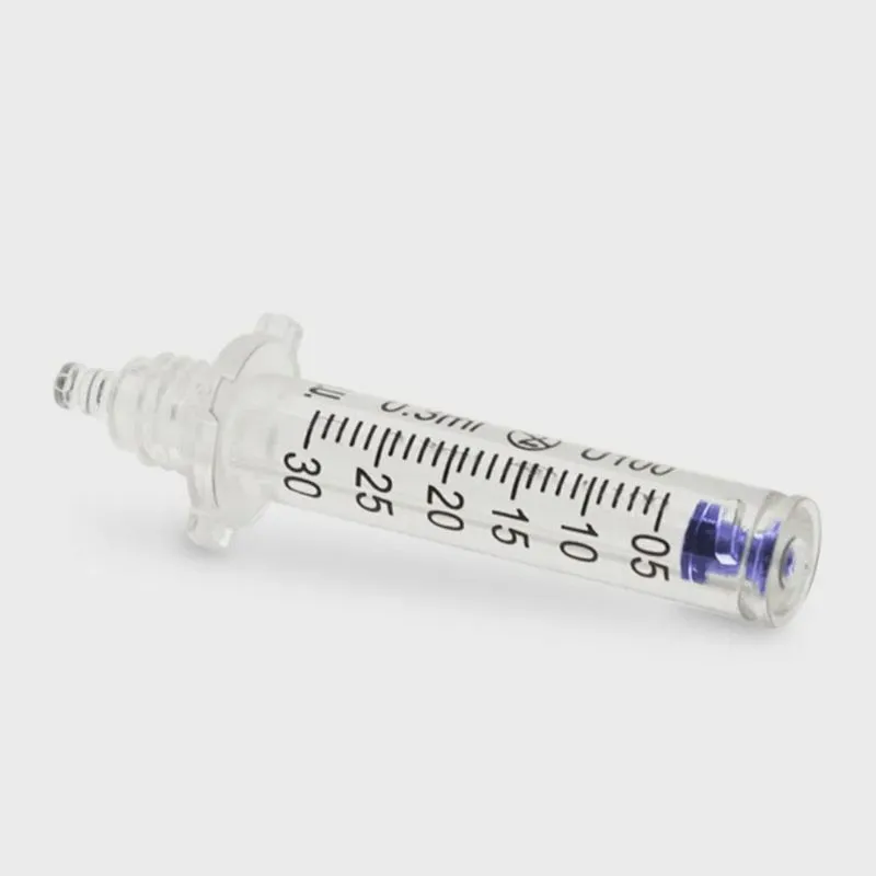 Kit 5 Ampolas Seringa Caneta Pressurizada Smart Press 0,3 ml