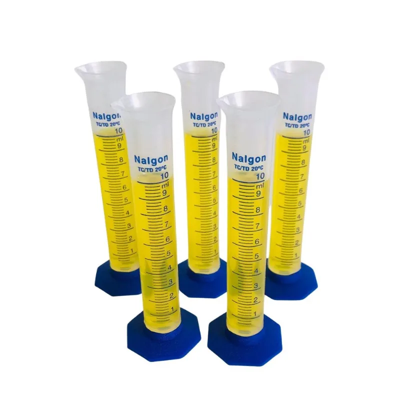 Proveta Plástica 10ml Autoclavável Pp - Kit 5 Un. - Nalgon