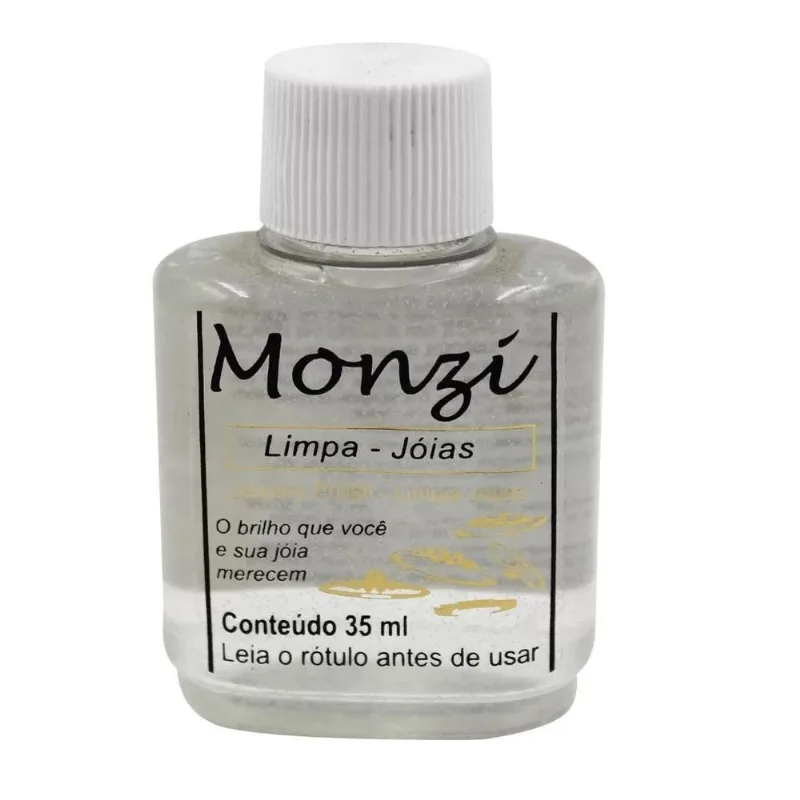 Kit 10 Monzi Limpa Ouro E Jóias Original Rápida E Fácil
