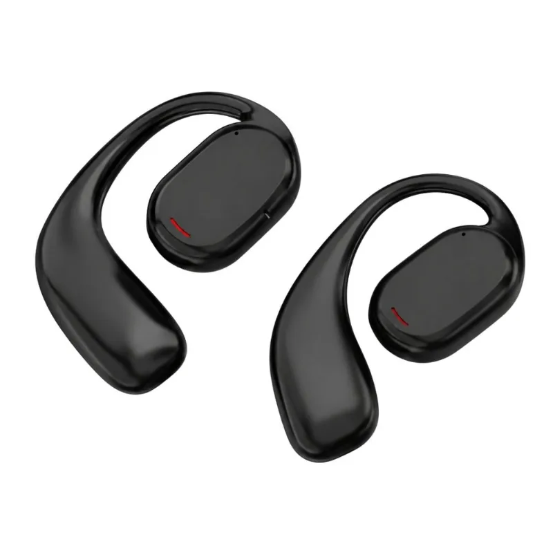 Fone para Caminhada Preto Não Cai Condução Óssea uso Diário