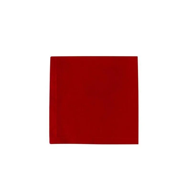 Kit 4 Guardanapo Vermelho Escuro