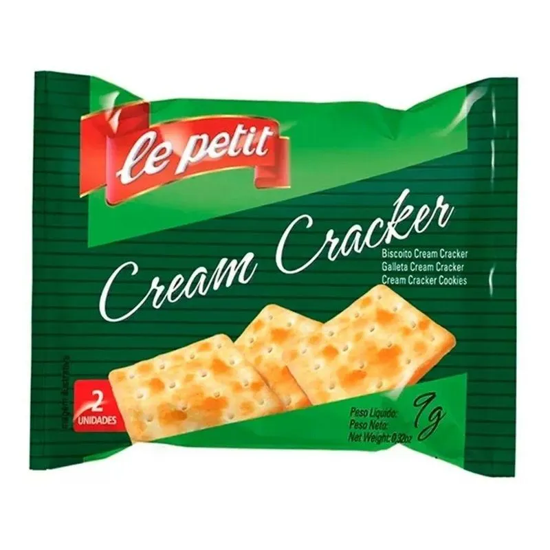 Sache Cream Cracker Lanche Rápido 180u Recepção Laboratório