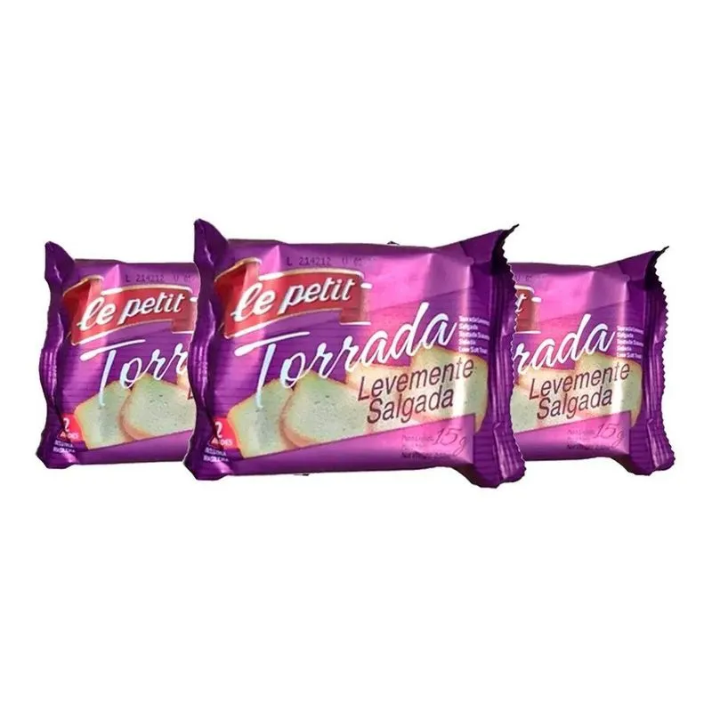 Torrada Salgada 15gr 200un Lanche Rápido/recepção/coquetel