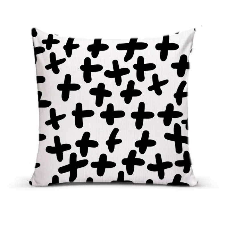 Capa De Almofada Para Sofá Sala Decorativa 40x40 Sinais