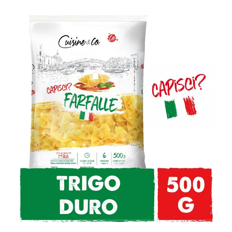 Farfalle 500 Gr Cuisine & Co
