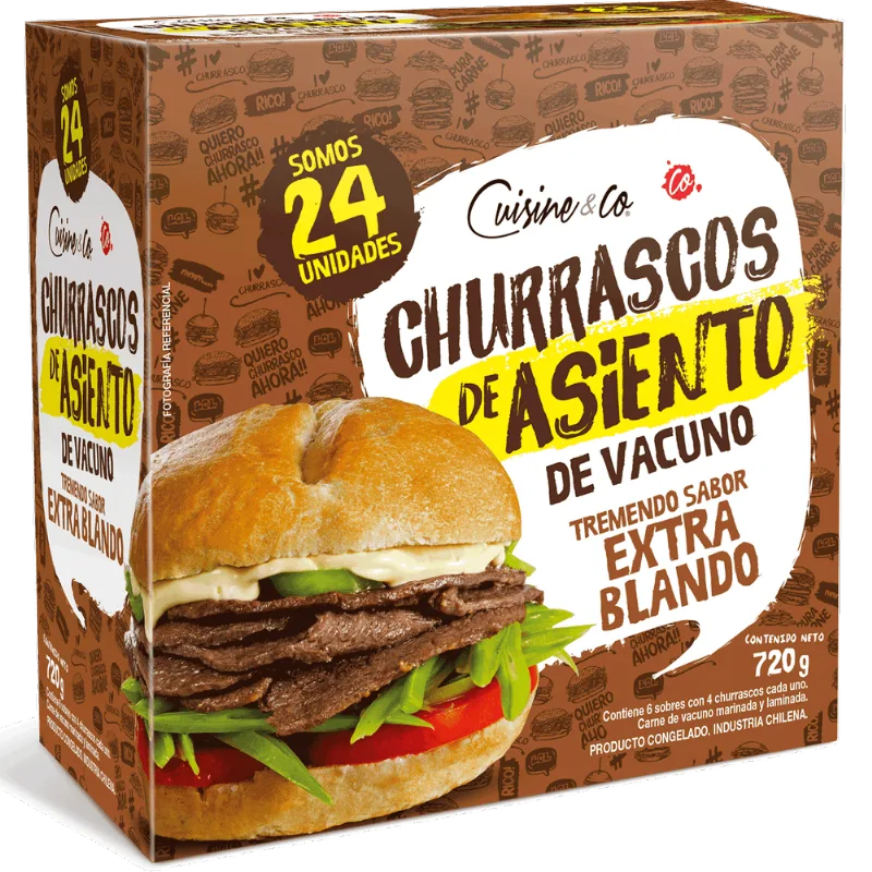 Churrascos de Asiento 720 g