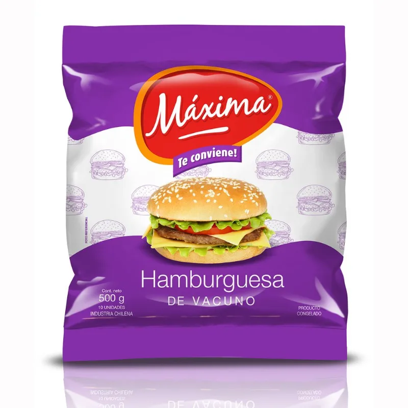 Hamburguesa de Vacuno Máxima 500 g