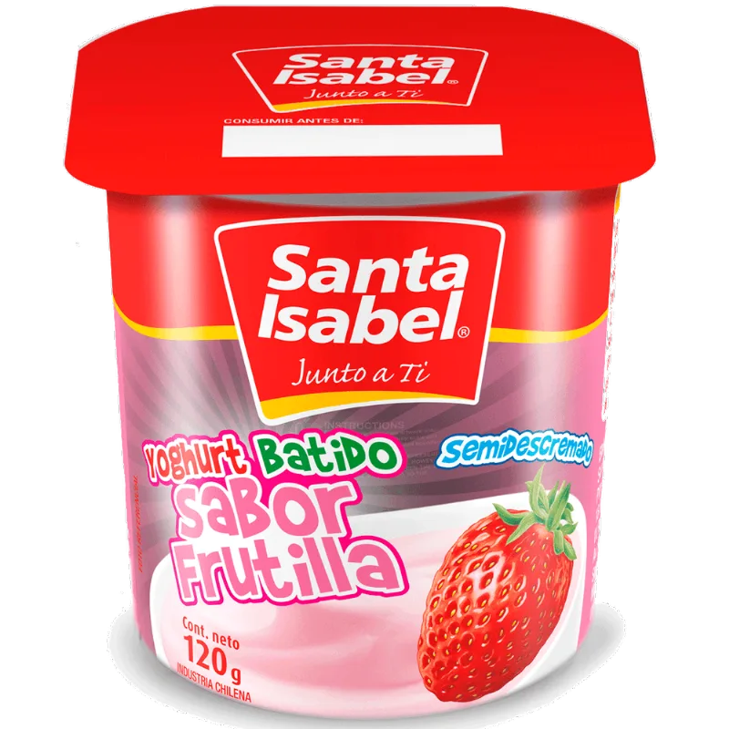 Yogurt Batido Frutilla 120 g
