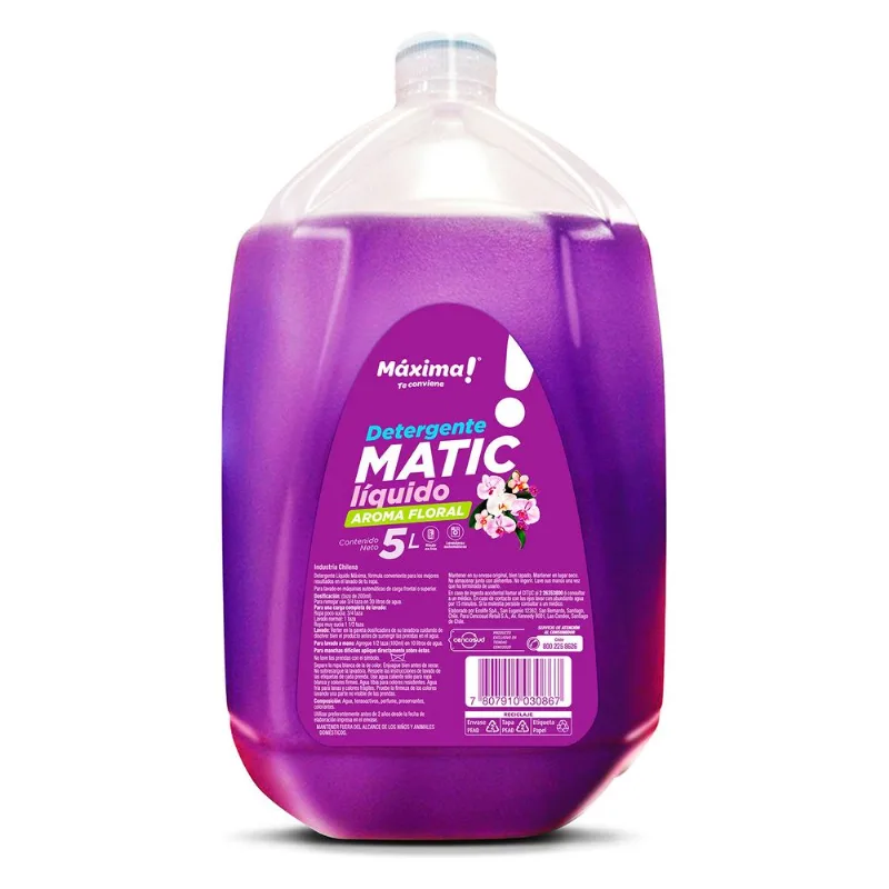 Detergente Líquido Máxima 5 L