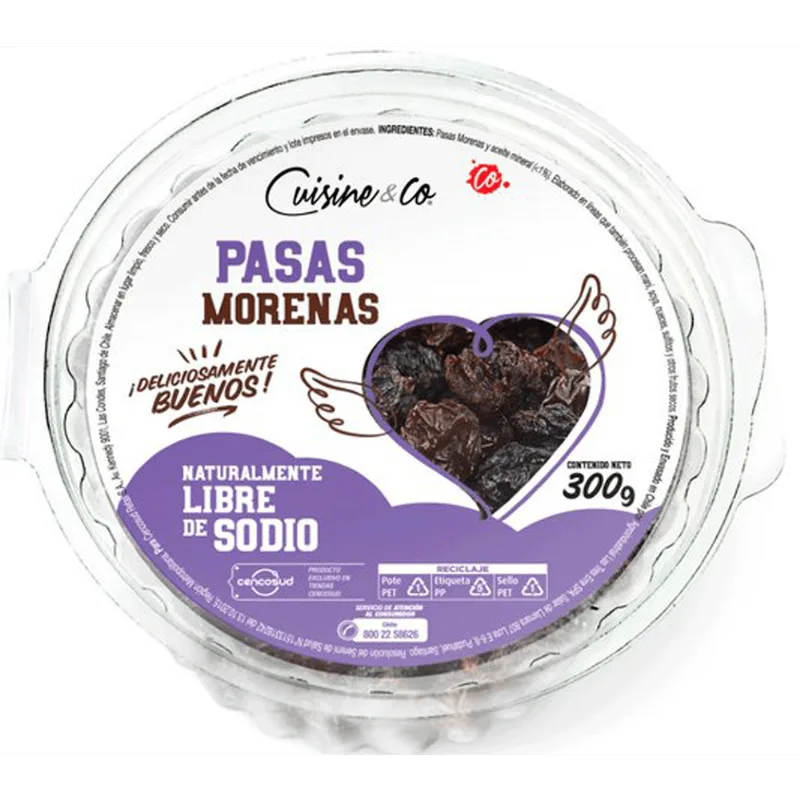 Pasas Morenas 300 g