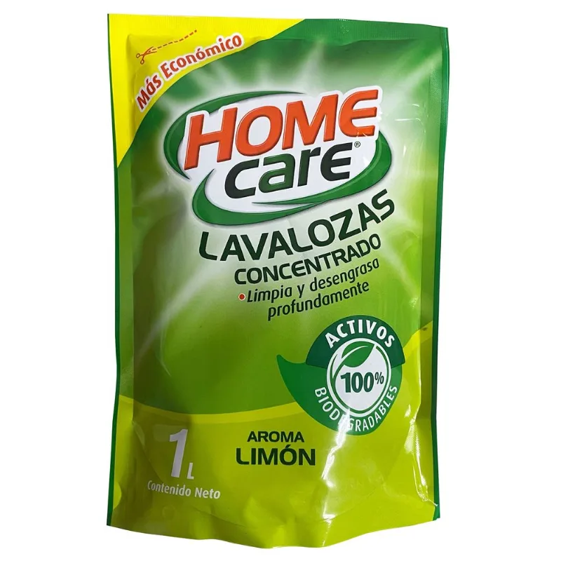 Lavalozas Home Care Activos Bio Concentrado Limón Doypack 1 L