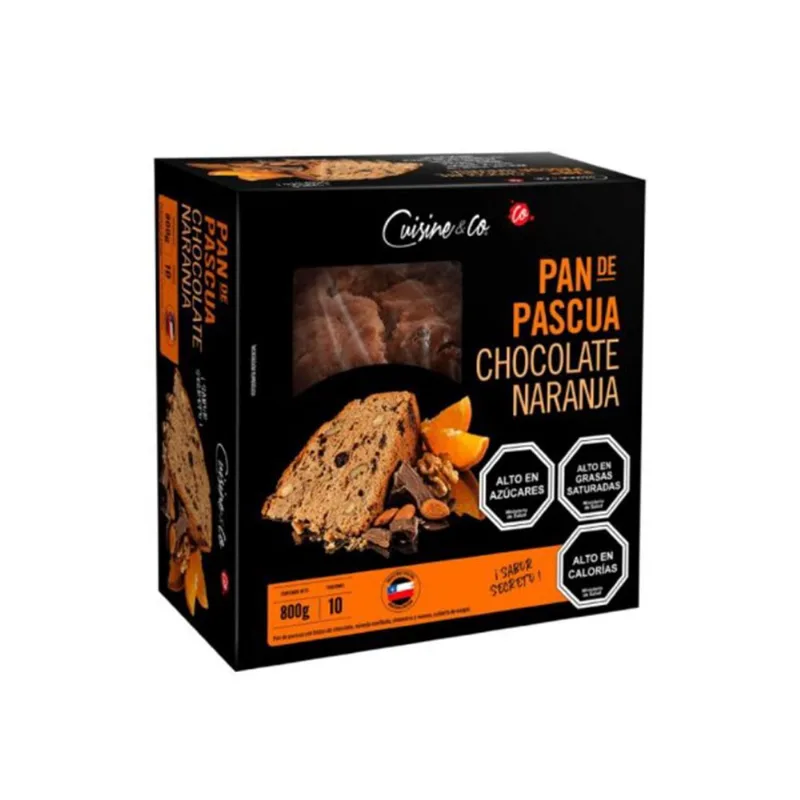 Pan de Pascua Cuisine & Co Naranja y Chocolate 800 g