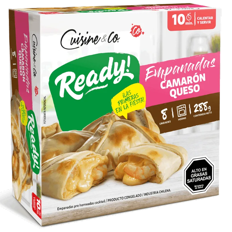 Empanadas Camarón Queso 288 g