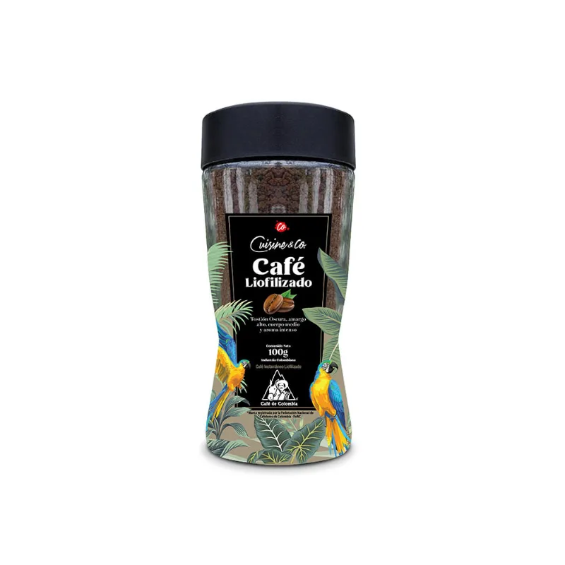 Café Intantaneo Liofilizado 100g Cuisine&co Café Intantaneo Liofilizado 100g Cuisine & Co