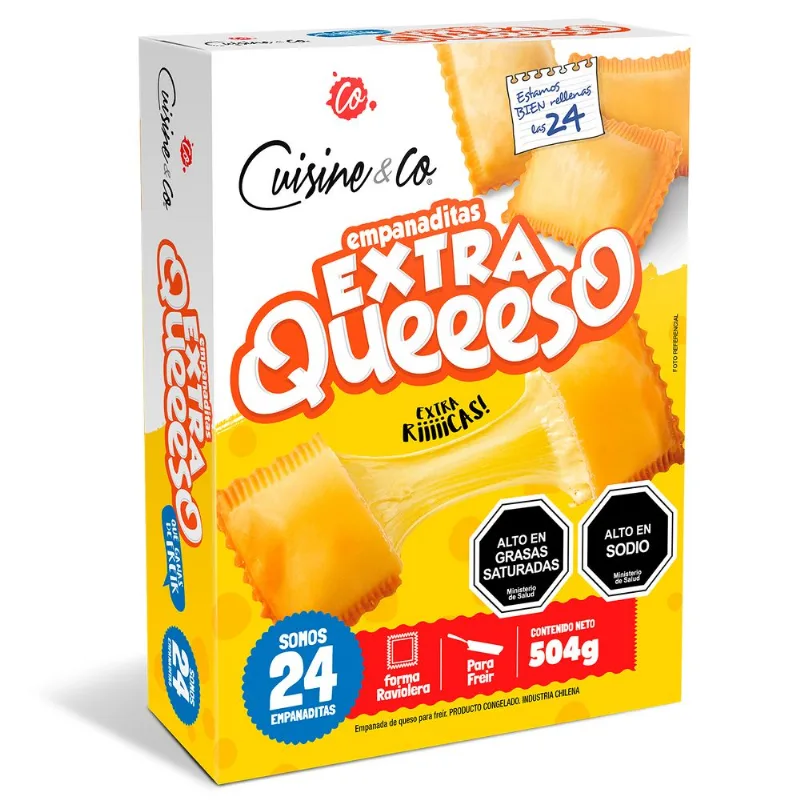 Empanadas Raviolera Queso 504 g