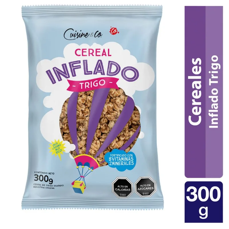 Cereal Inflado de Trigo Cuisine & Co 300 g