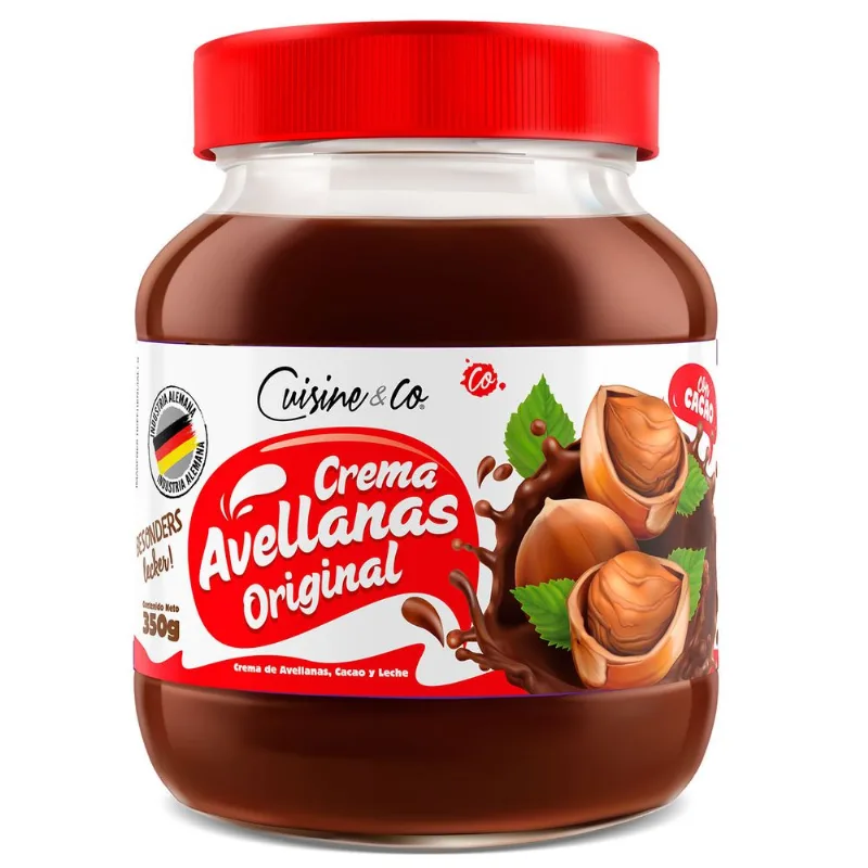 Crema de Avellanas Cuisine & Co 350 g