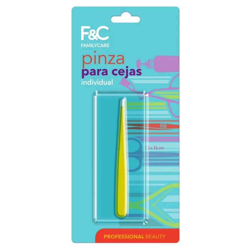 Pinza para Cejas Color Family Care