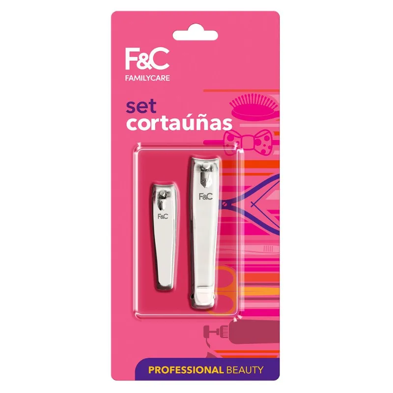 Cortauñas para Manos y Pies Family Care 2 un.