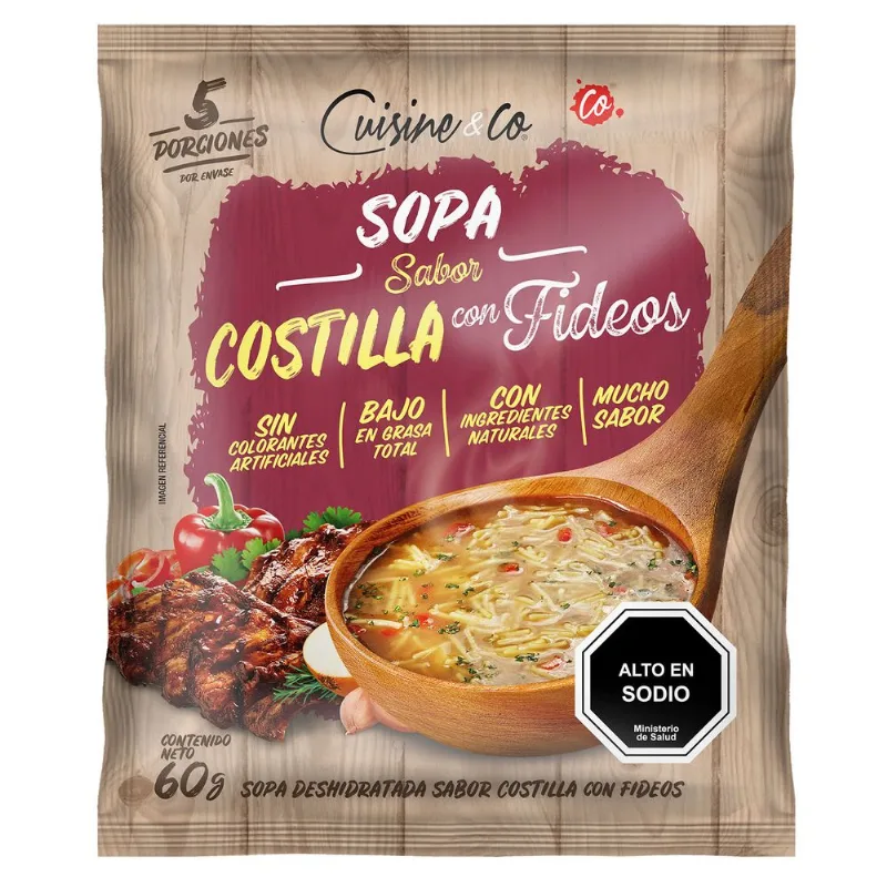 Sopa Costilla Fideos 60 g