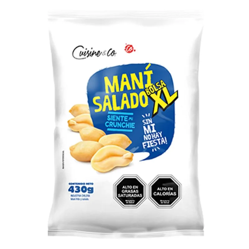 Maní Salado XL 430 g