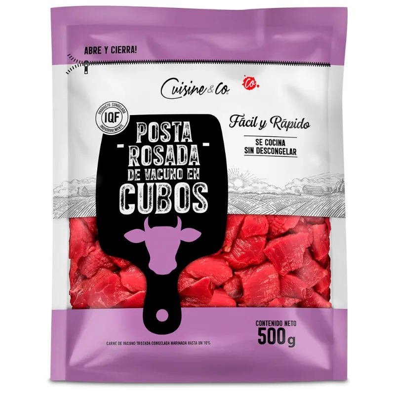 Posta Rosada en Cubos Congelada kg