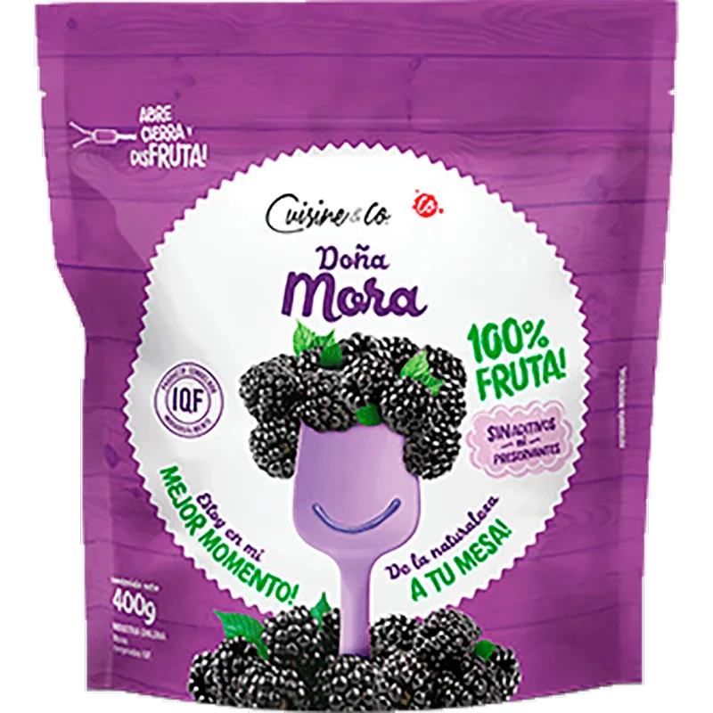 Moras Congeladas 400 g