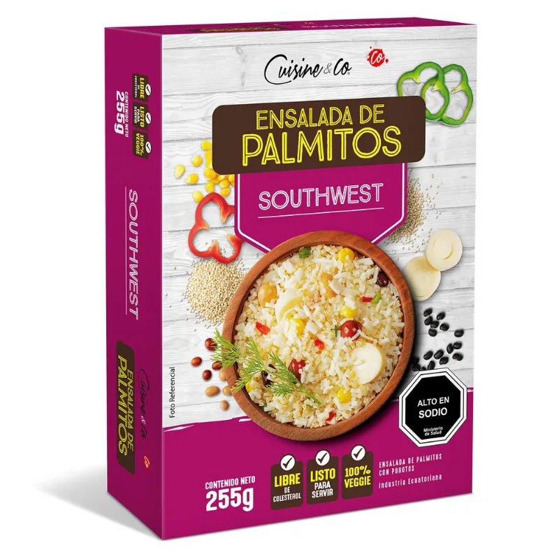 Palmito Cuisine & Co Ensalada Southwest 255 g