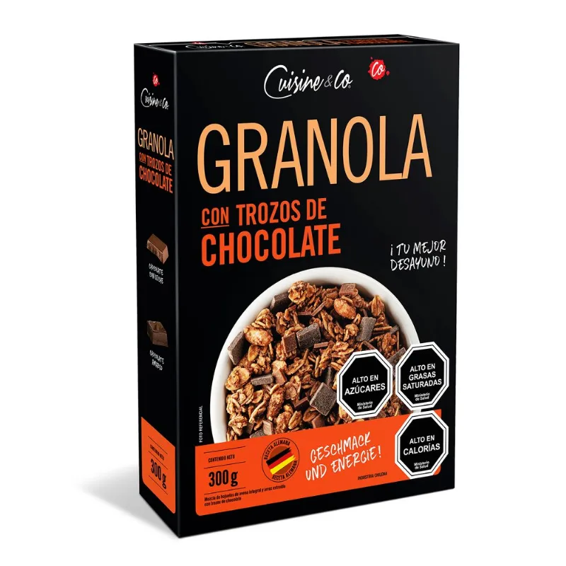 Granola Cuisine & Co Trozos de Chocolate 300 g