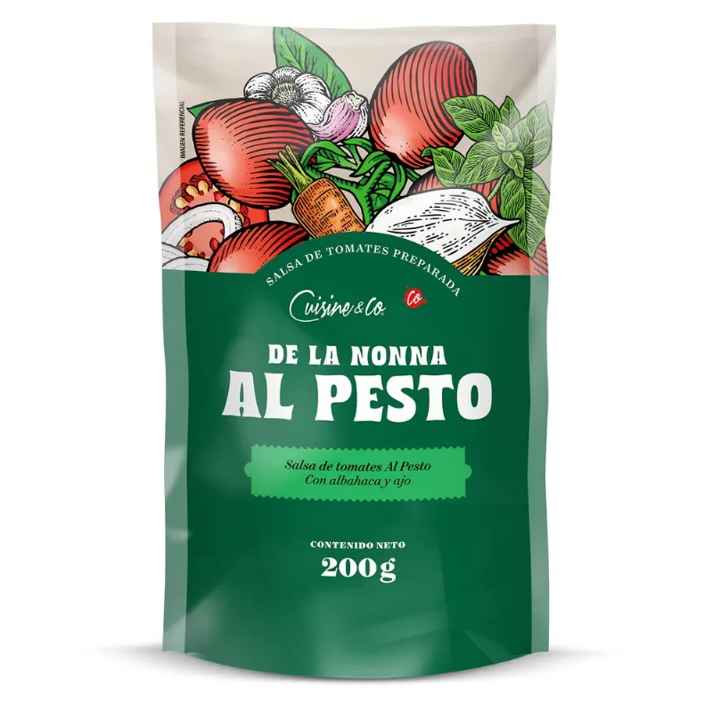Salsa de Tomate Pesto Cuisine & Co 200 g