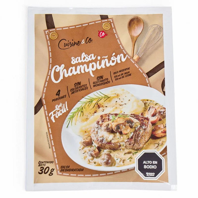 Salsa Champiñón Cuisine & Co Sobre 30 g