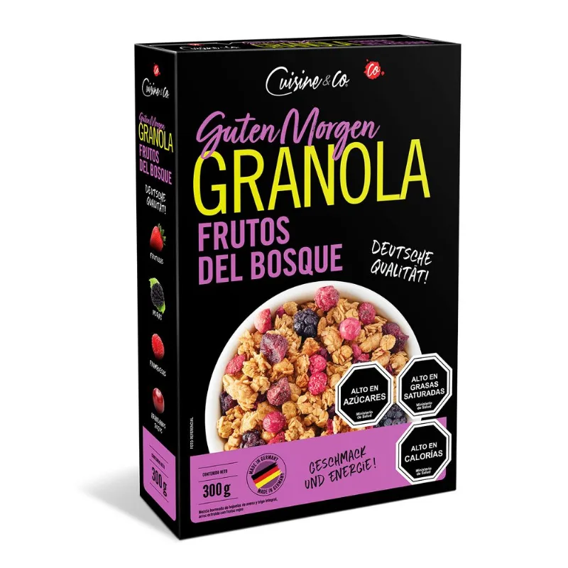 Granola Cuisine & Co Frutos del Bosque 300 g