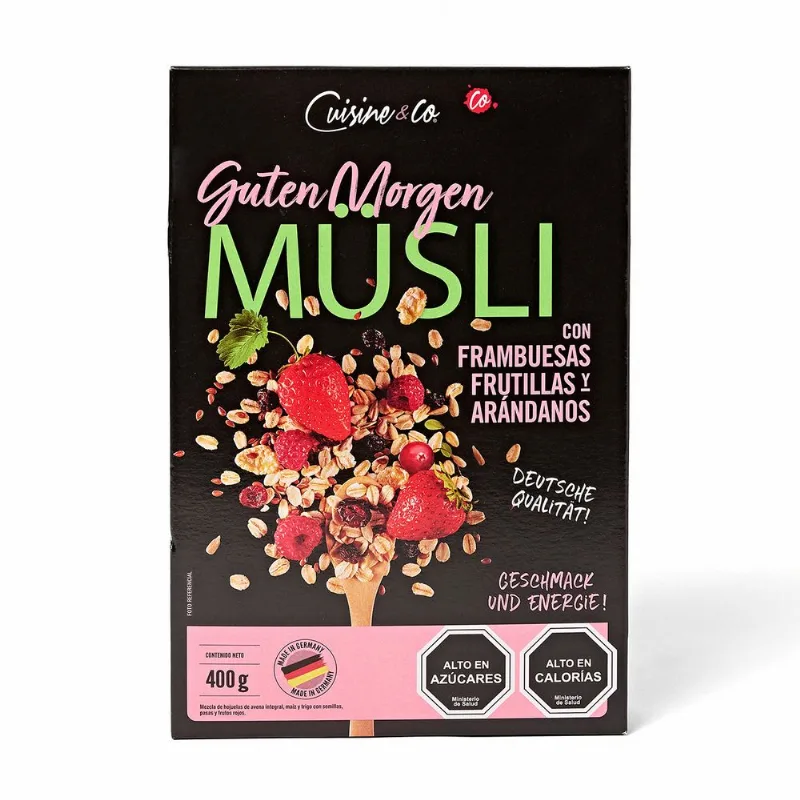 Muesli Frutos del Bosque Cuisine & Co 400 g