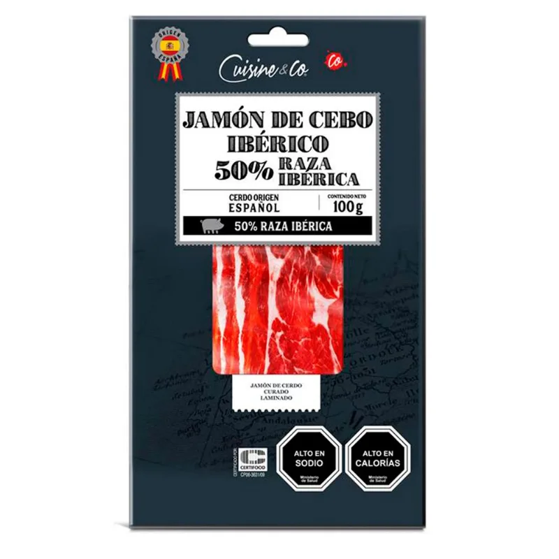 Jamón 50% Ibérico Cuisine & Co Premium 100 g
