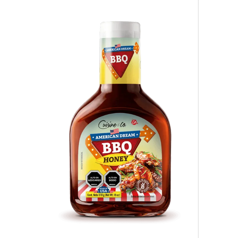 Salsa BBQ Miel Cuisine & Co 510 g