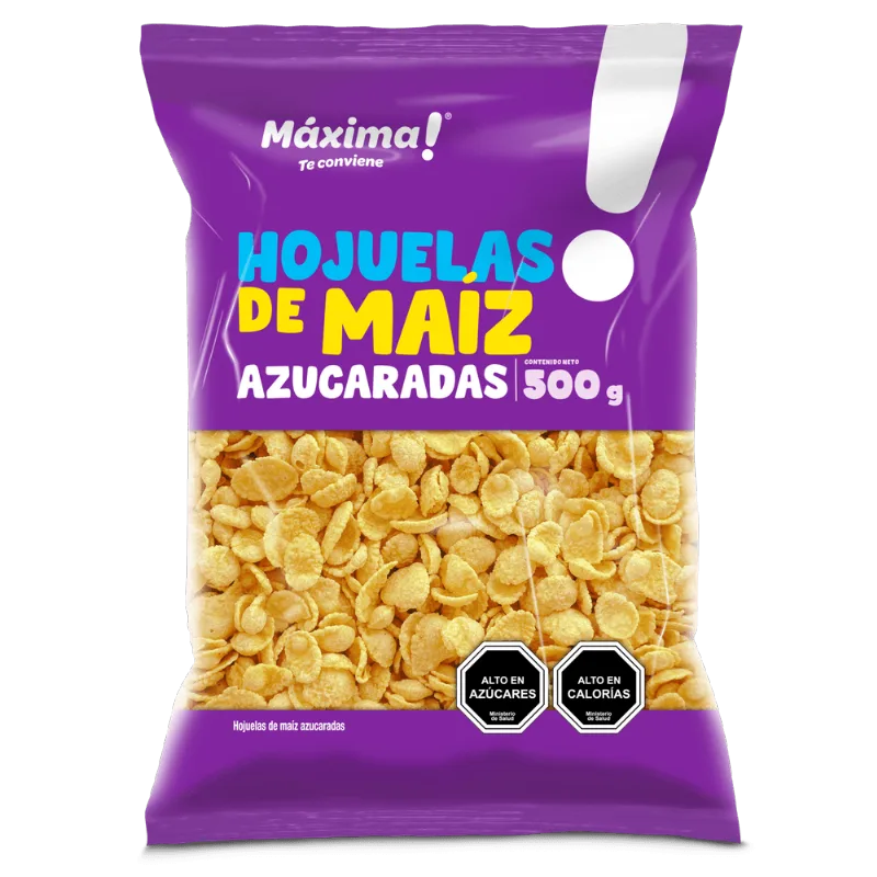 Cereal Máxima Hojuela de Maíz con Azúcar 500 g