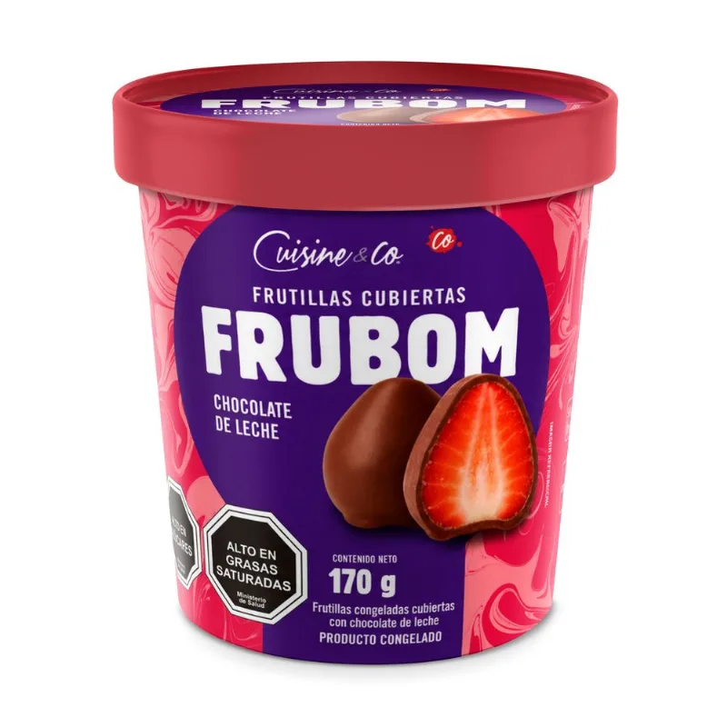 Frubom Cuisine & Co Frutilla Chocolate Leche 170 g