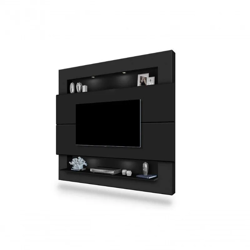 Painel Suspenso Riviera 217cm Com Led Para Tv Até 75 Polegadas Luapa Móveis