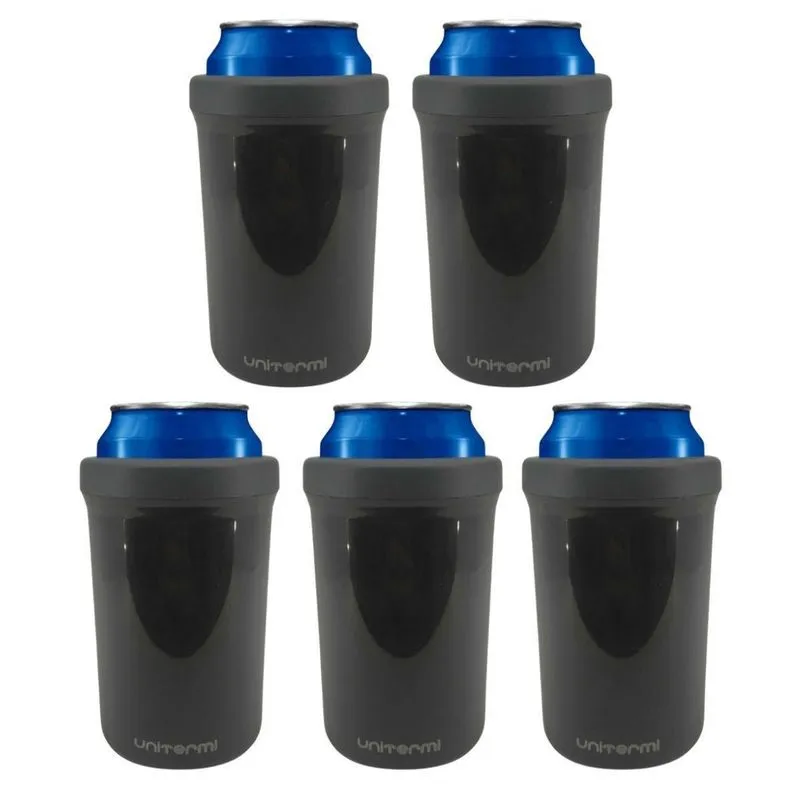 Kit 5 Porta Lata Térmico Cerveja Refrigerante 350Ml Unitermi