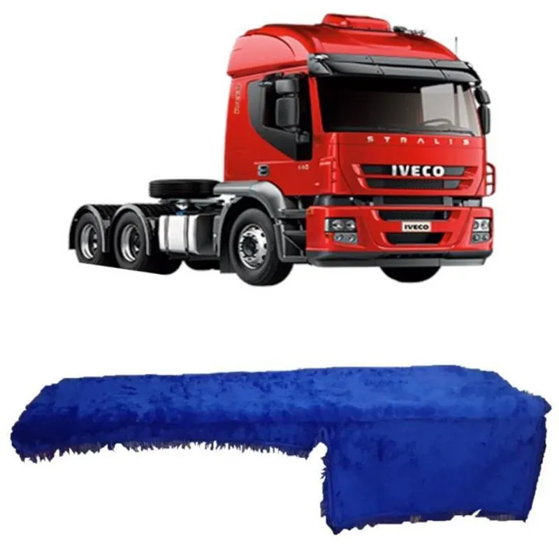 Capa De Painel Chinil Sem Logo Para Iveco Stralis Azul