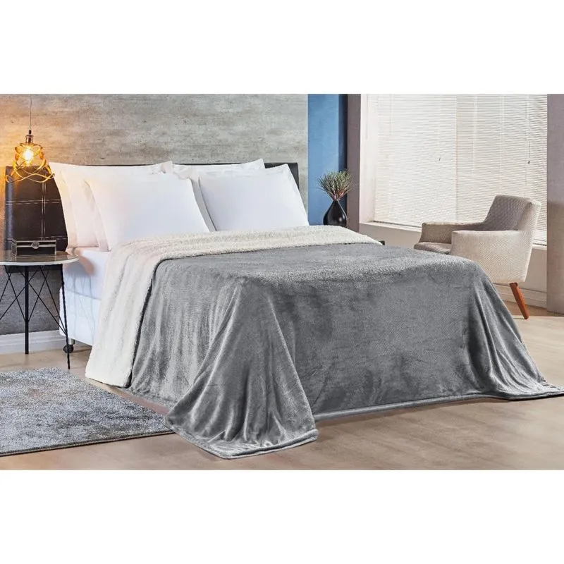 Roupa Cama Casal Quee Size Fofura Cobertor Super Fofinho