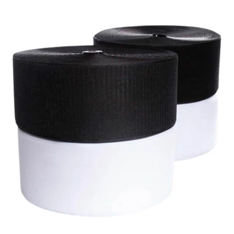 Velcron Macho 100mm Rolo Com 25 Metros Costura Branco