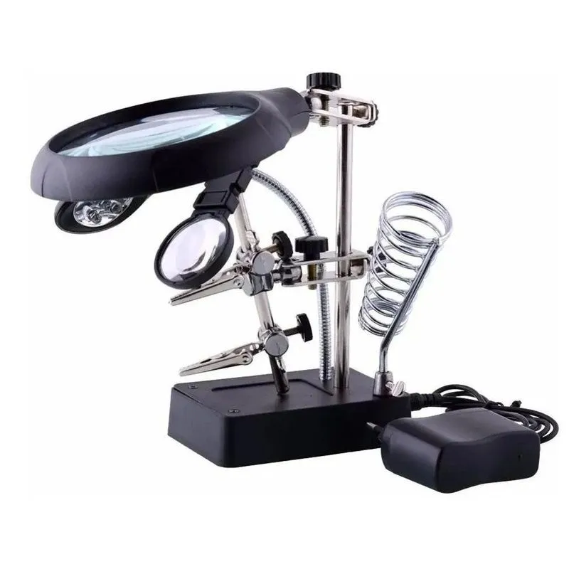 Suporte Ajustável Clip Led Reparo Placa Celular Smartphone