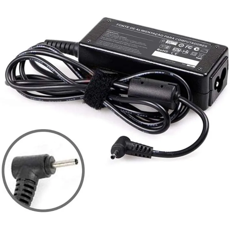 Carregador Do Samsung Ativ Smart Pc Xq500t1c-a52/z2760 Compatível