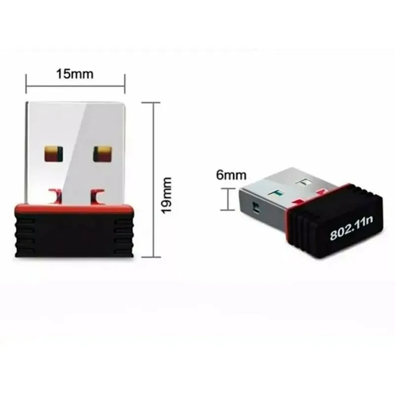Adaptador Usb Sem Fio Wireless Para Cce Asus Compatível