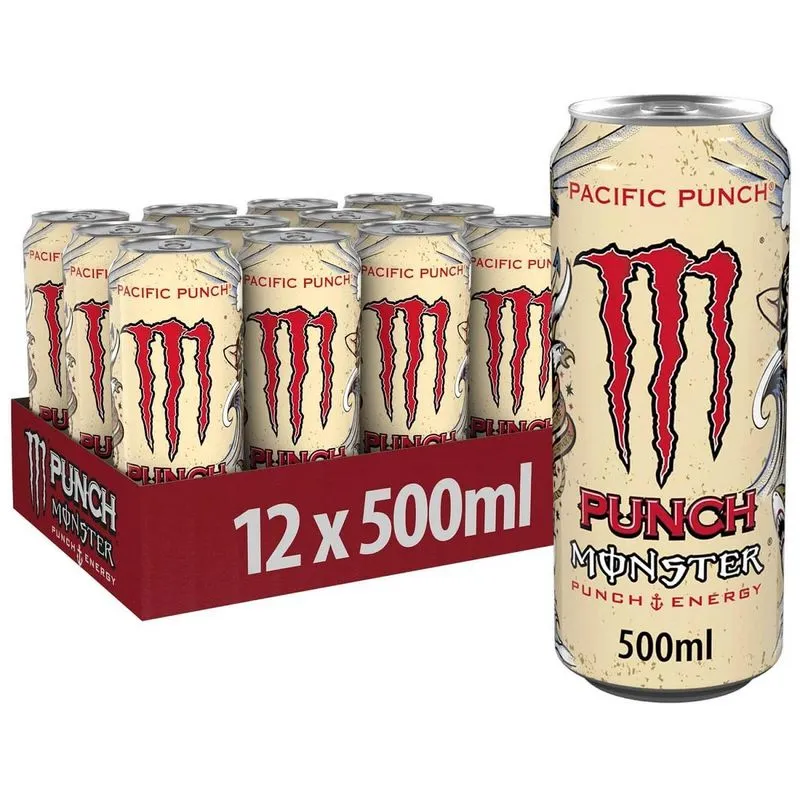Monster Energy Drink Pacific Punch Juicy Novo 12 Un Revenda