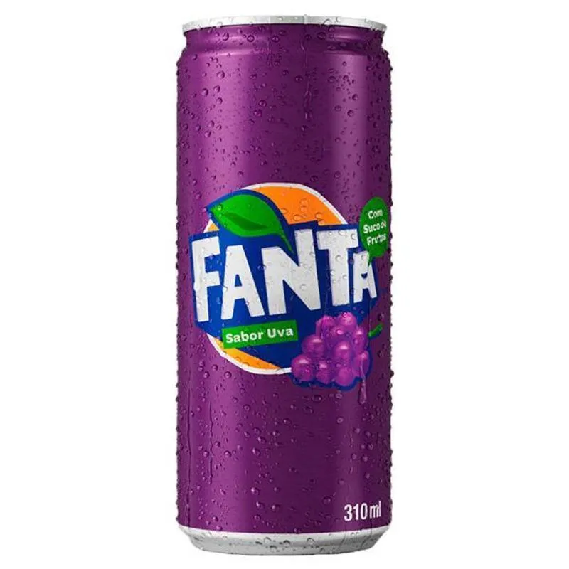 Fardo De Refrigerante Fanta Uva 6 Latas De 310ml